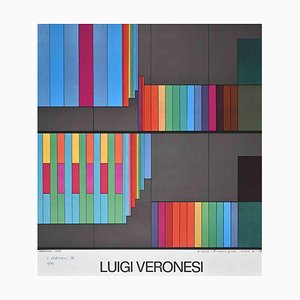 Luigi Veronesi, Abstract Composition, Original Lithograph, 1970s