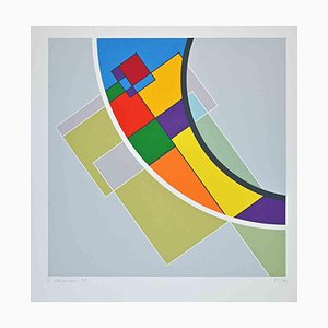 Luigi Veronesi, Moon, Original Screen Print, 1995