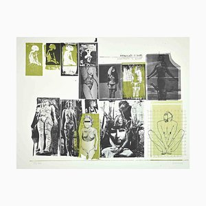 Sergio Barletta, Eros und Thanatos, Original Radierung, 1970er