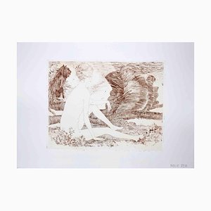 Leo Guida, Civil, Original Etching, 1970s