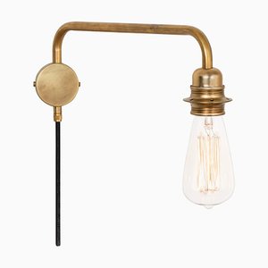 Edison Messing Wandlampe von Sabina Grubbeson für Konsthantverk