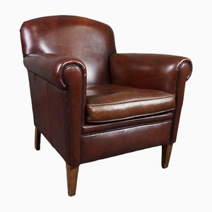 Talking Sheep Leather Armchair