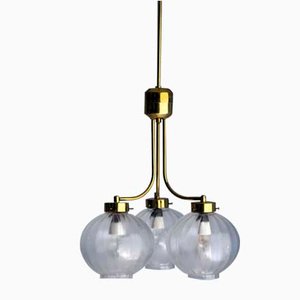 Lustre Ceba Mid-Century avec Trois Bras, 1960