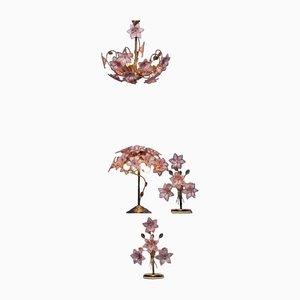 Bouquet Lighting Set, 1990, Set of 4