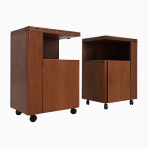 Bedside Tables by Giovanni Michelucci for Poltronova, 1970s, Set of 2