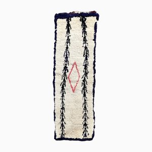 Ancient Beni Ouarain Woolen Rug