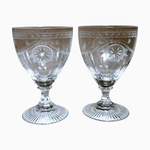 English Crystal Goblets by Yeoward William, 1995, Set of 2