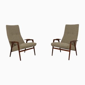 Lounge Chairs by Yngve Ekström for Swedese, Set of 2