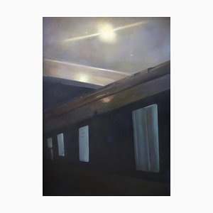 Wang Dianyu, Fareweel, 2015, Olio su tela