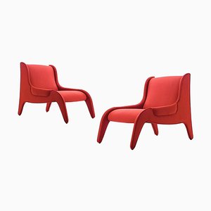 Set of Antropus Armchairs by Marco Zanuso for Cassina