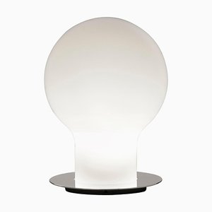 Denq Tischlampe aus geblasenem Opalglas von Toshiyuki Kita für Oluce
