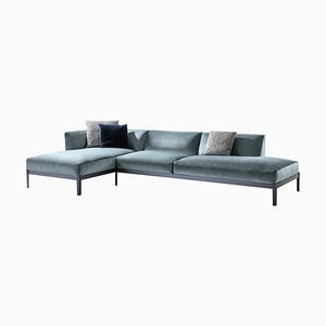 Cotone Sofa in Aluminum and Fabric by Ronan & Erwan Bourroullec for Cassina