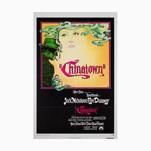 Affiche de Film Chinatown par Pearsall, États-Unis, 1974