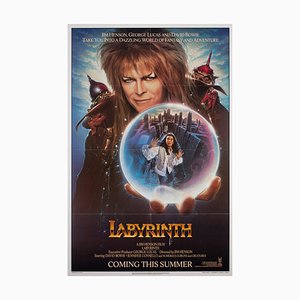 Affiche de Film Labyrinth par Chorney, Etats-Unis, 1986