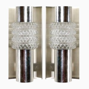 Space Age Wall Lights, Set of 2