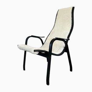 Kurva Lounge Chair by Yngve Ekstrom, 1950s