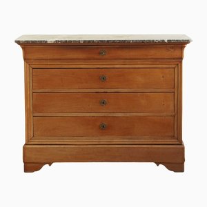 Chest of Drawers with Marble Top, 1890s