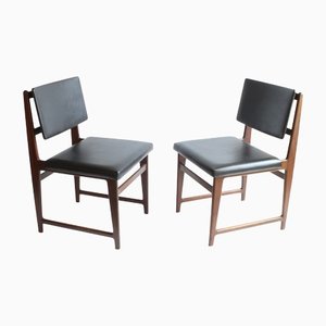 Vintage Belgian Chairs in Rosewood by Pieter De Bruyne for V-Form, 1960s, Set of 2