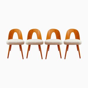 Czechoslovakian Chairs attributed to A. Suman for Tatra Nabytok, 1960s, Set of 4
