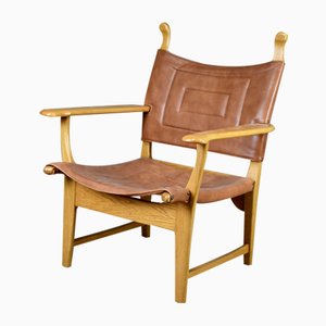 Fauteuil par Vidar Malmsten pour Carl Malmsten AB, 1969