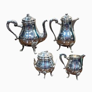 Pompadour Coffee and Tea Service from Christofle, Set of 4