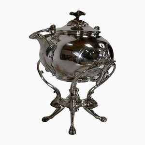 Early 20th Cethly Samovar in Silver Metal from Maison Christofle