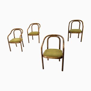 Dining Chairs attributed to Antonin Suman for Ton, 1970s, Set of 4