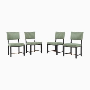 Chairs by Otto Schulz, Sweden, 1940s, Set of 4