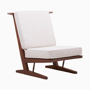 Conoid Lounge Chair by Nakashima