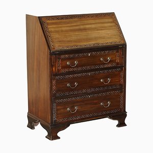 Bureau Chippendale Antique en Acajou de Arnold Bros, 1900s