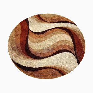 Tapis Wave Vintage Rya par Prinstapijt Desso, Pays-Bas, 1970s