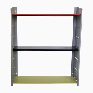 Metal Wall Mounted Shelving Unit by NVF, the Netherlands, 1960s