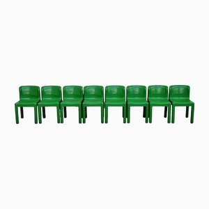 Model 4875 Chairs by Carlo Bartoli for Kartell, 1970s, Set of 8