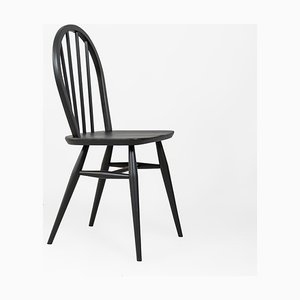 Schwarzer Windsor Chair von Lucian Ercolani für Ercol, 1960