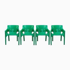 Gaudì Chairs by Vico Magistretti for Artemide, 1970s, Set of 4