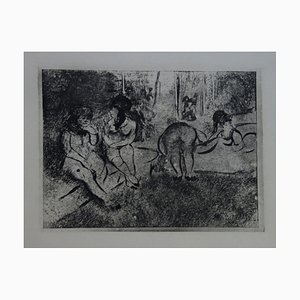 After Edgar Degas, Obscene Scene, Etching After Monotype, Late 19th Century/1935