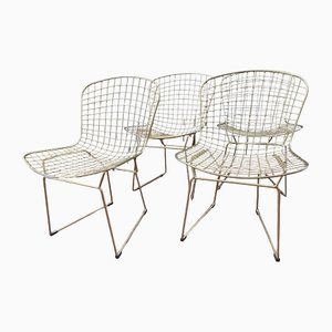 Chairs in the Style of Bertoia, Set of 4