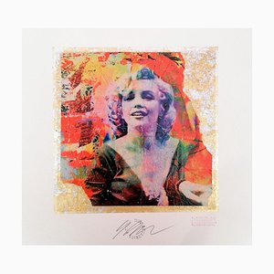 Giuliano Grittini, Marilyn Monroe, siglo XX, técnica mixta sobre papel