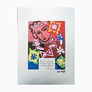Nach Henri Matisse, Madame de Pompadour, Siebdruck