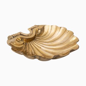 Large Centrepiece Shell in Brass