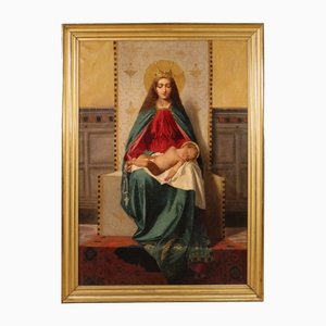 Emma Regis, Composición religiosa, 1875, óleo sobre lienzo