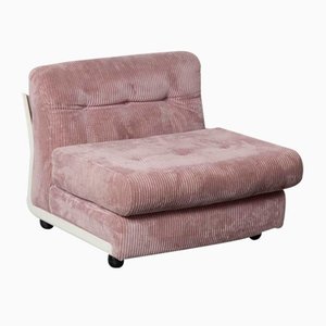 Amanta Lounge Chair in Lavender attributed to Mario Bellini for B&b Italia / C&b Italia, 1970s