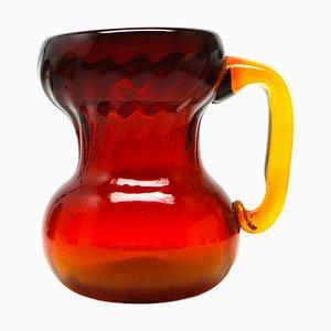 Beer Cup by J. Słuczan-Orkusz for Cracow Institute for Glassworks, Poland, 1970s, 1950s