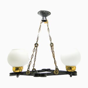 Lámpara de araña Mid-Century, años 70