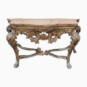 Large Louis XIV style Mecca Wood Console, 18th Century