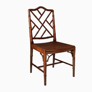 Faux Bamboo Chippendale Chair, 1980s