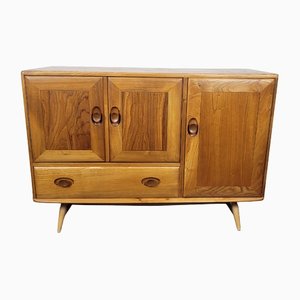 Vintage Splay Leg Sideboard attributed to Lucian Ercolani for Ercol, 1970s