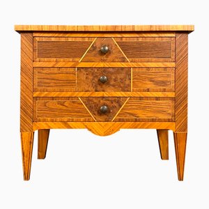 Louis XVI Chest of Drawers with Wood Marquetry
