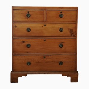 Antique Victorian Satinwood Chest of Drawers