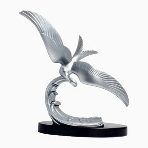 Art Deco Sculpture of Seagull by Trebig, 1930s